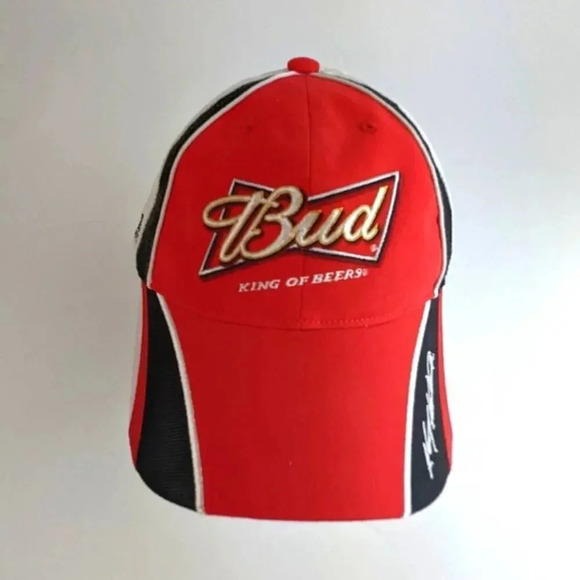 CHASE Authentics Kasey Kahne #8 NASCAR Bud Budweiser Snapback Hat - Picture 1 of 6